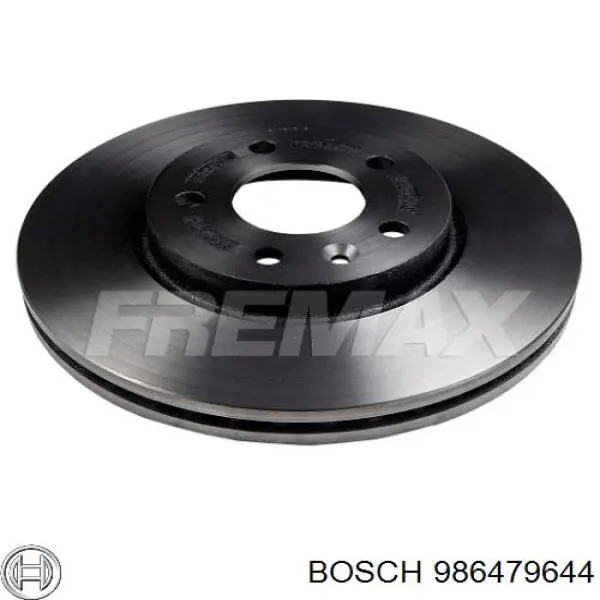 Диск переднього гальма Bosch 986479644 ціна, від 55.52 USD