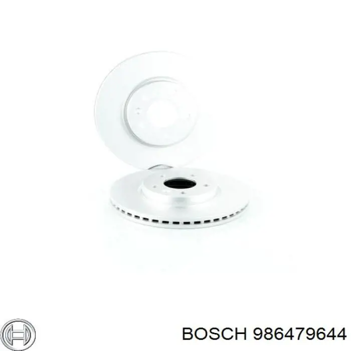 986479644 Bosch диск гальмівний передній