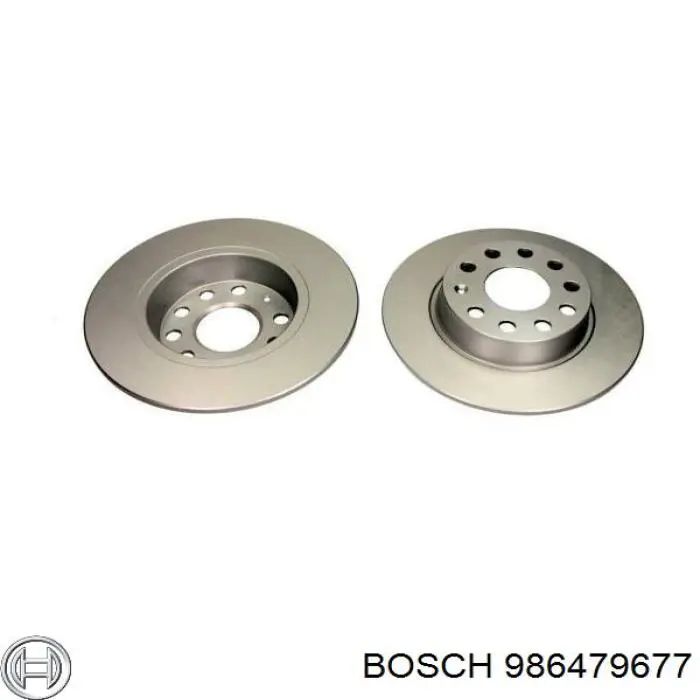 Гальмівні диски 986479677 Bosch