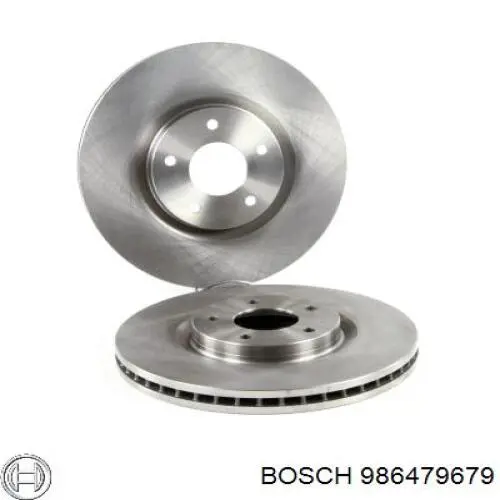 986479679 Bosch диск гальмівний передній
