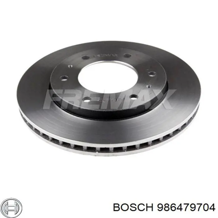 Гальмівні диски передні 986479704 Bosch