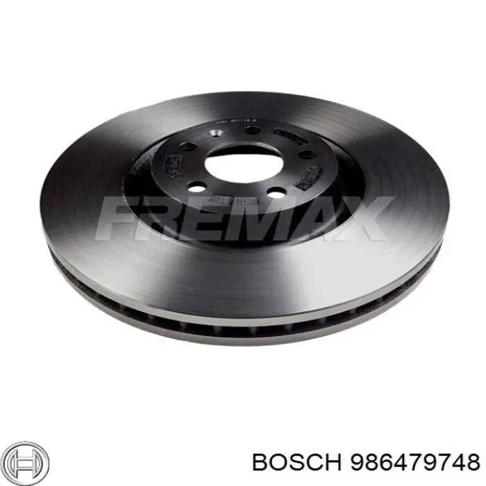 986479748 Bosch диск гальмівний передній
