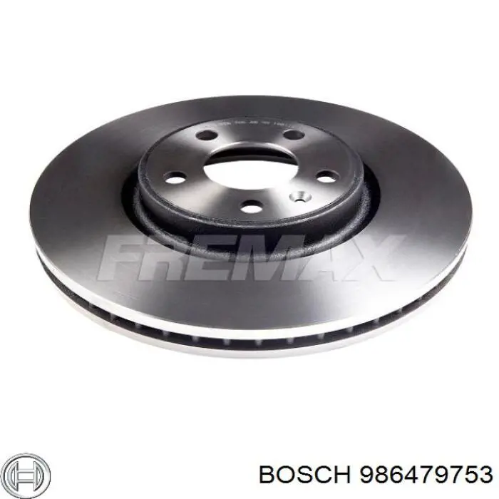 986479753 Bosch Гальмо дискове переднє