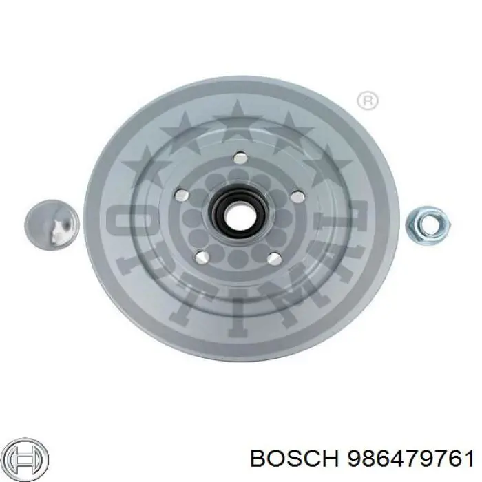 Гальмівні диски 986479761 Bosch