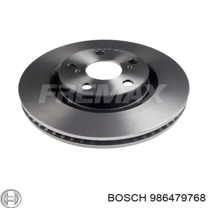 986479768 Bosch диск гальмівний передній