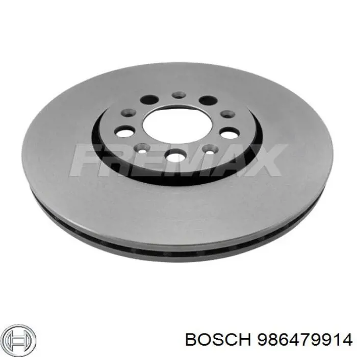 986479914 Bosch Гальмо дискове переднє