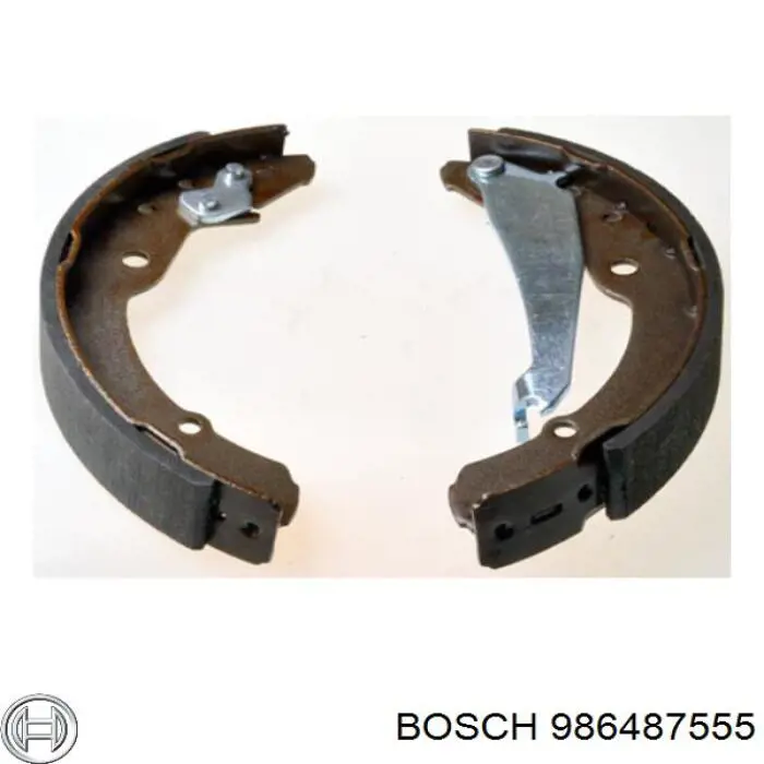 Купити 986487555 Bosch Колодки гальмові задні, барабанні
