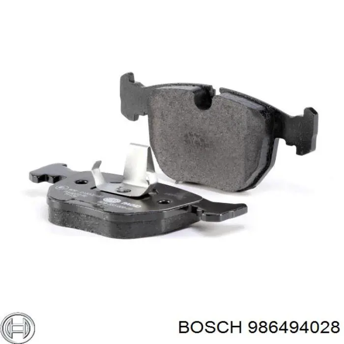 Гальмівні колодки Bosch 986494028 ціна, від 26.23 USD