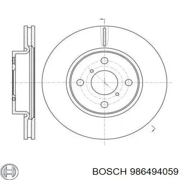 Задні гальмівні колодки Bosch 986494059 ціна, від 17.60 USD