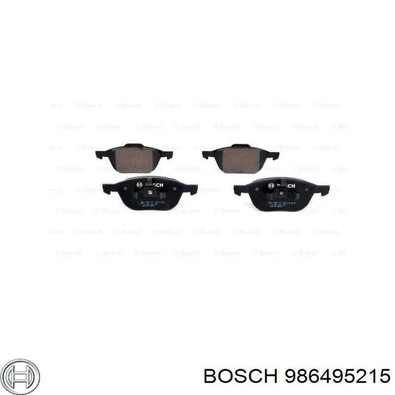 Гальмівні колодки Bosch 986495215 ціна, від 29.83 USD