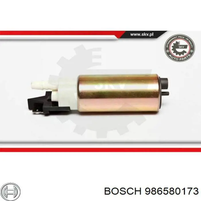 986580173 Bosch модуль паливного насосу, з датчиком рівня палива