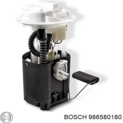 986580180 Bosch модуль паливного насосу, з датчиком рівня палива