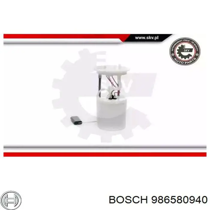 986580940 Bosch Електробензонасос