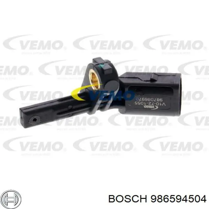 986594504 Bosch датчик абс (abs передній, лівий)