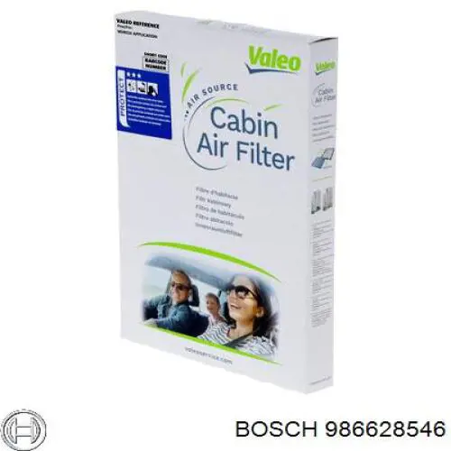 Фільтр салону 986628546 Bosch