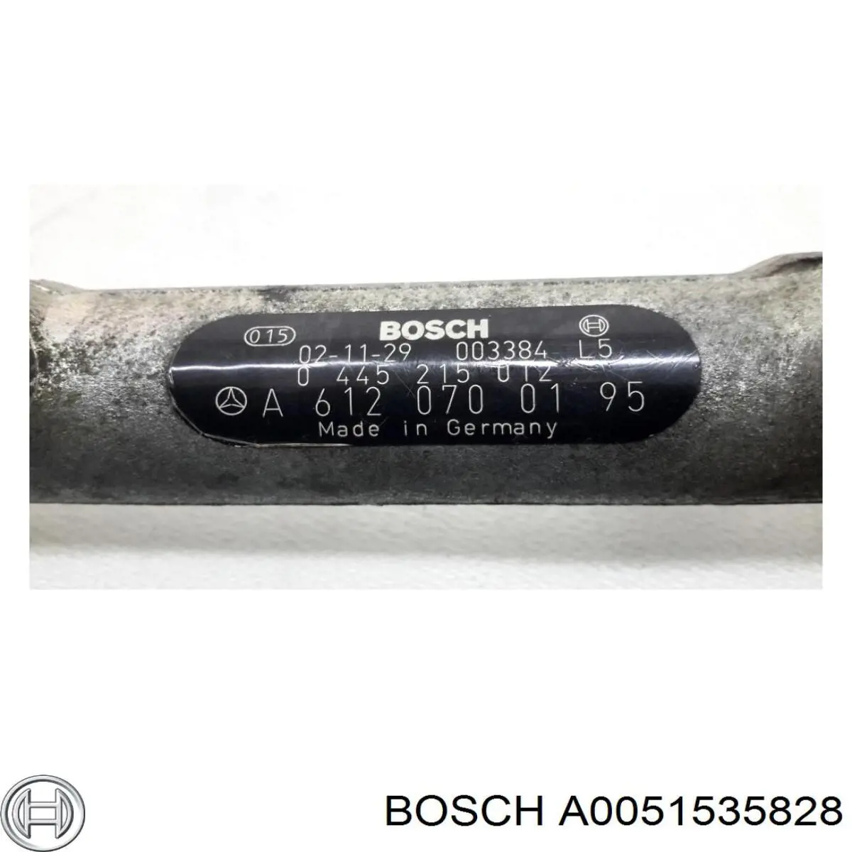 Датчик тиску палива A0051535828 Bosch