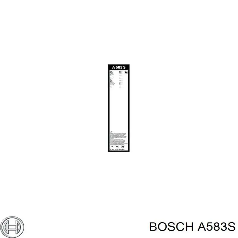 Щітки склоочисника A583S Bosch