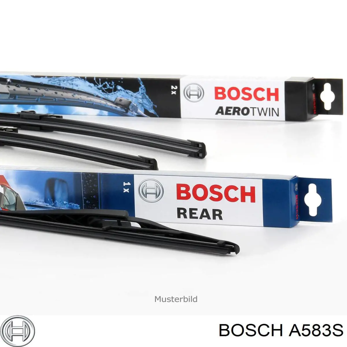 Двірники Bosch A583S