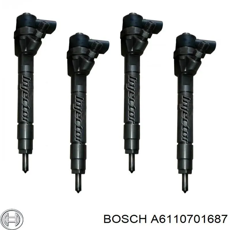 Паливні форсунки A6110701687 Bosch