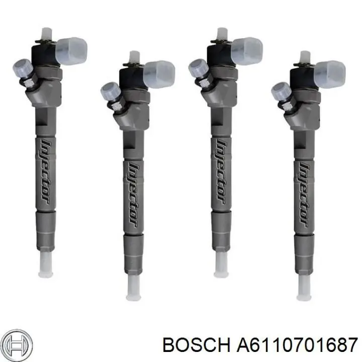 Купити A6110701687 Bosch Форсунка дизельна в зборі, розпилювач + тримач