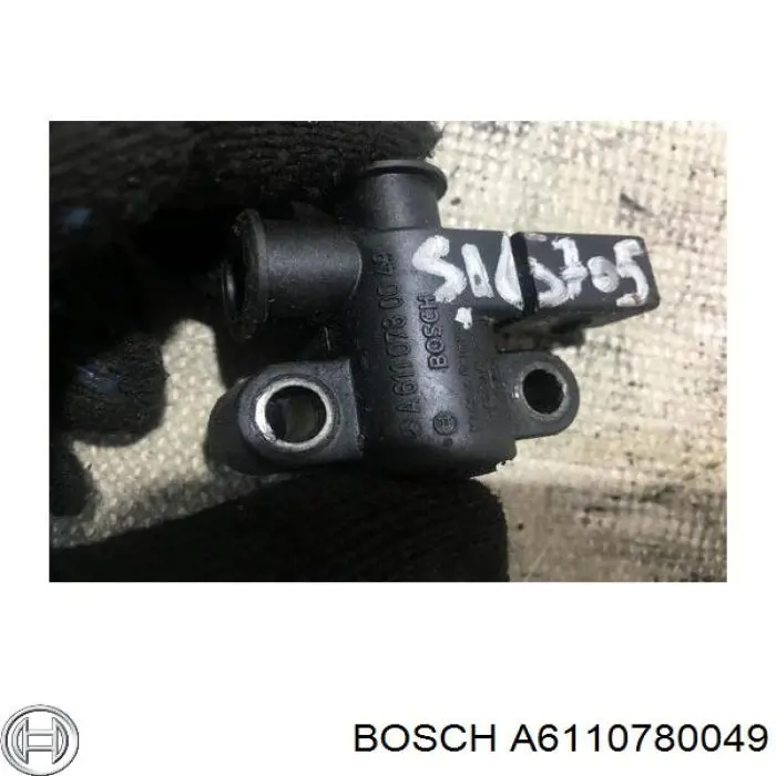 Клапан ПНВТ відсічення подачі пального(дизель-стоп) A6110780049 Bosch