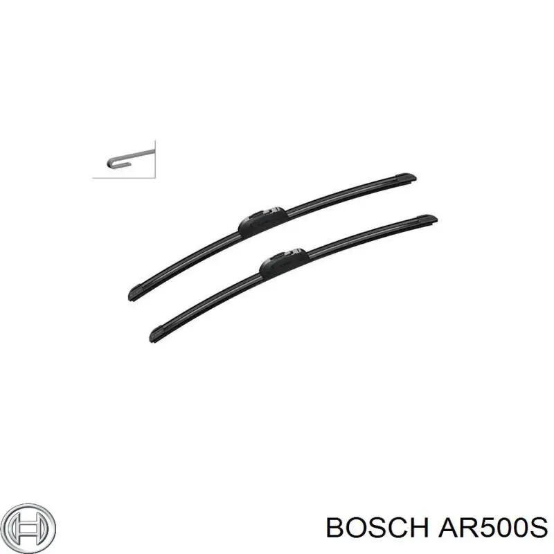 Щітка-двірник лобового скла, комплект з 2-х шт. Bosch AR500S ціна, від 19.44 USD