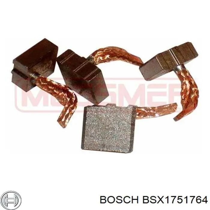 Щітка стартера BSX175176 ASR