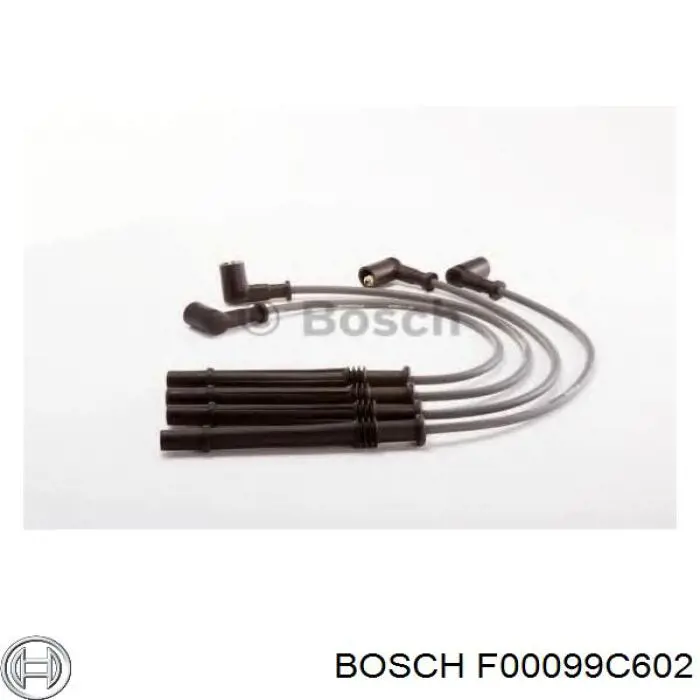 Дроти запалювання Bosch F00099C602 ціна, від 24.16 USD