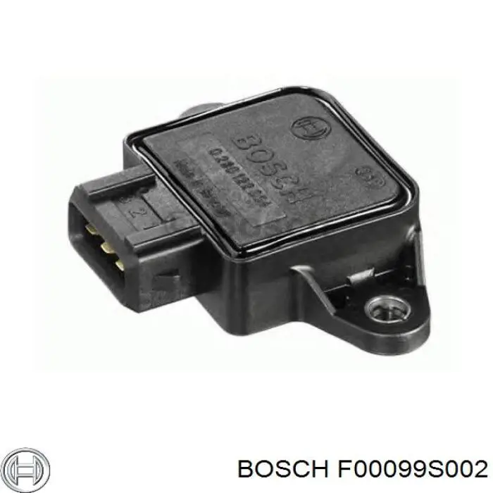 F00099S002 Bosch Датчик положення дросельної заслінки (потенціометр)