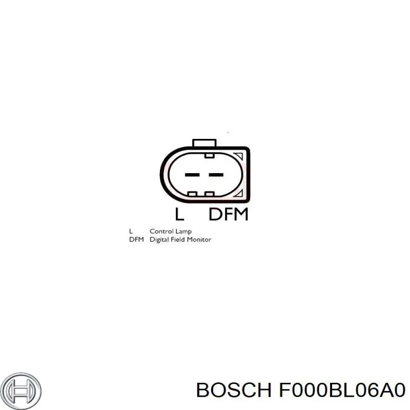 F000BL06A0 Bosch Авто генератор