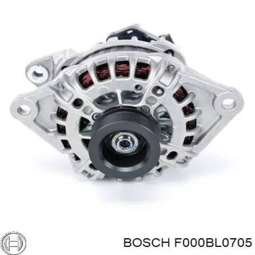 F000BL0705 Bosch Авто генератор