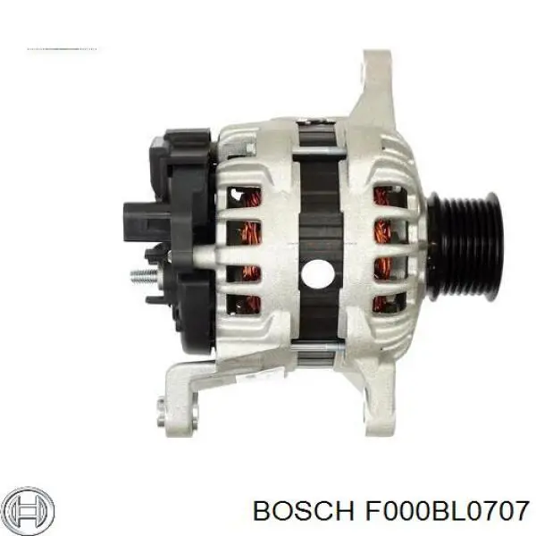 Генератор Bosch F000BL0707 ціна, від 169.53 USD