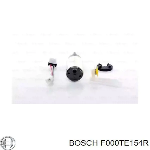 Елемент-турбінка паливного насосу F000TE154R Bosch