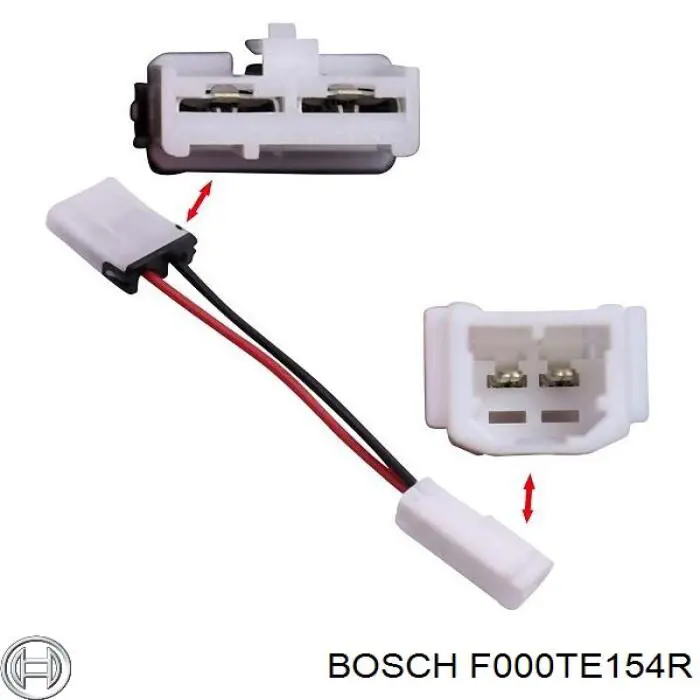 Елемент-турбінка паливного насосу Bosch F000TE154R ціна, від 43.38 USD