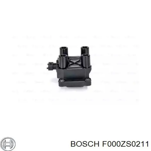 Котушка запалювання Bosch F000ZS0211 ціна, від 44.56 USD