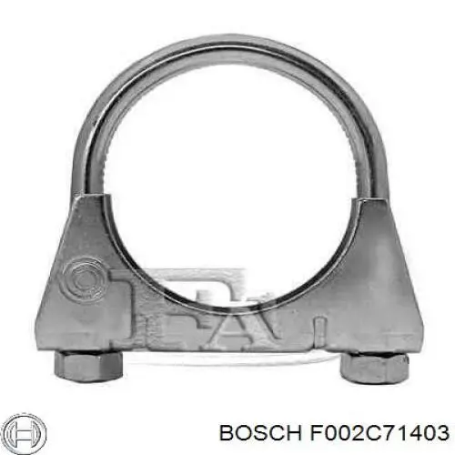 Кільце форсунки F002C71403 Bosch