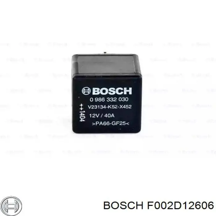  F002D12606 Bosch