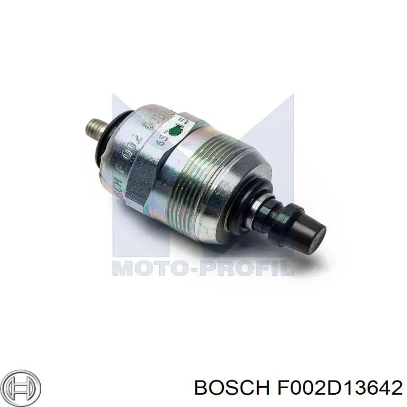 Клапан ПНВТ відсічення подачі пального(дизель-стоп) F002D13642 Bosch