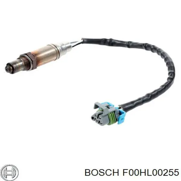 F00HL00255 Bosch лямбдазонд, датчик кисню до каталізатора