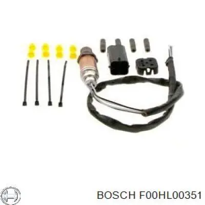 Купити F00HL00351 Bosch Лямбда-зонд, датчик кисню після каталізатора