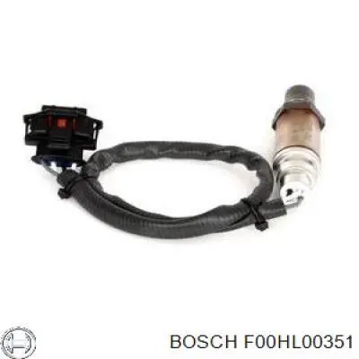 F00HL00351 Bosch лямбда-зонд, датчик кисню після каталізатора