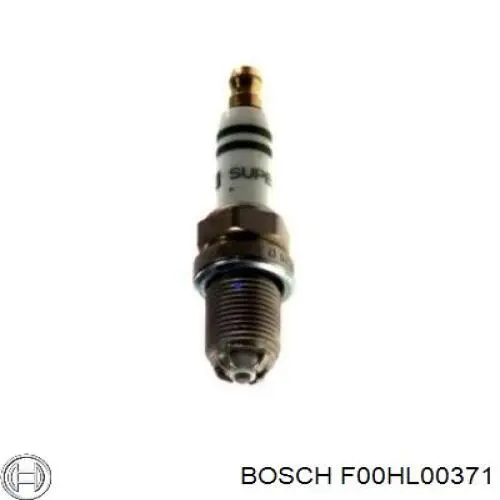 Купити F00HL00371 Bosch Лямбда-зонд, датчик кисню після каталізатора