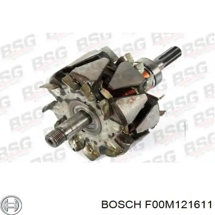 Купити F00M121611 Bosch Якір генератора