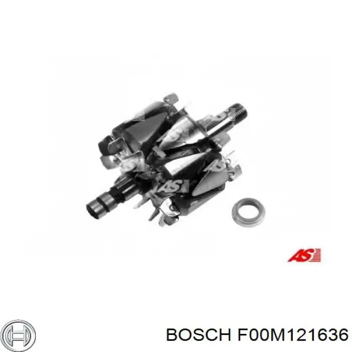 Якір (ротор) генератора F00M121636 Bosch