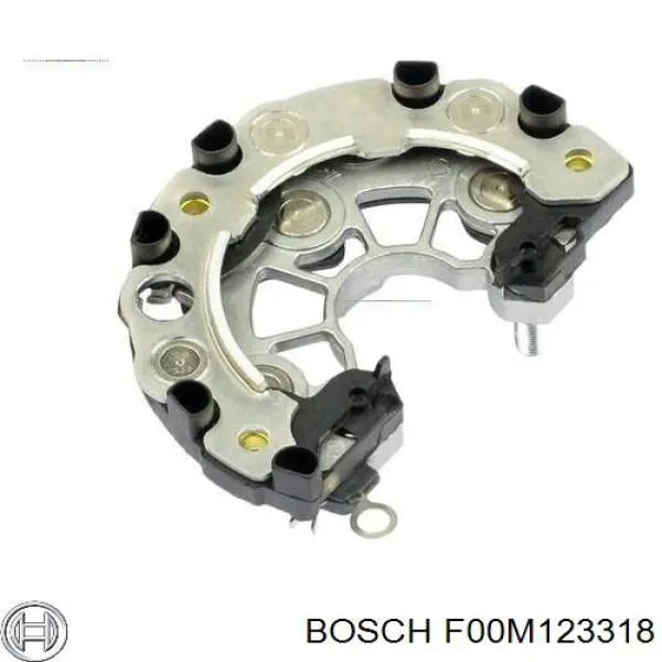 F00M123318 Bosch міст доданий генератора