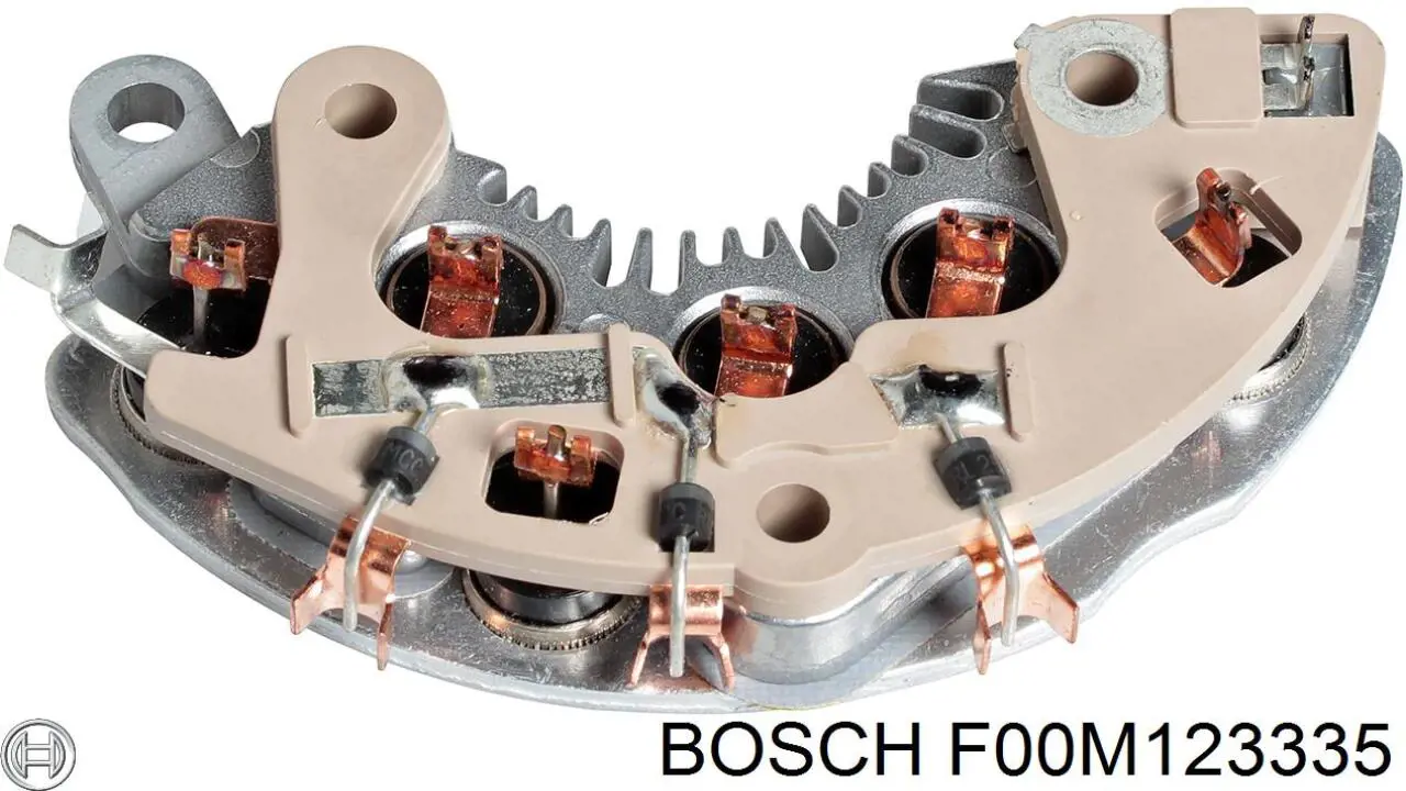 Міст діодний генератора F00M123335 Bosch