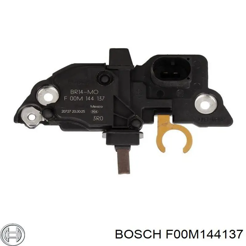 F00M144137 Bosch реле-регулятор генератора, (реле зарядки)