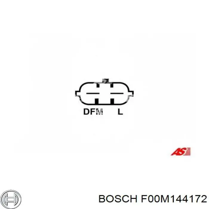 Реле регулятор генератора Bosch F00M144172
