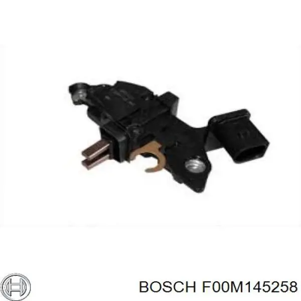 F00M145258 Bosch реле-регулятор генератора, (реле зарядки)