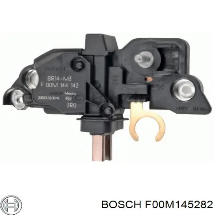 F00M145282 Bosch реле-регулятор генератора, (реле зарядки)